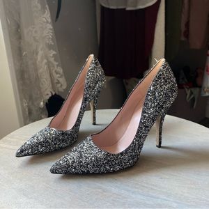 Kate Spade sparkly pumps